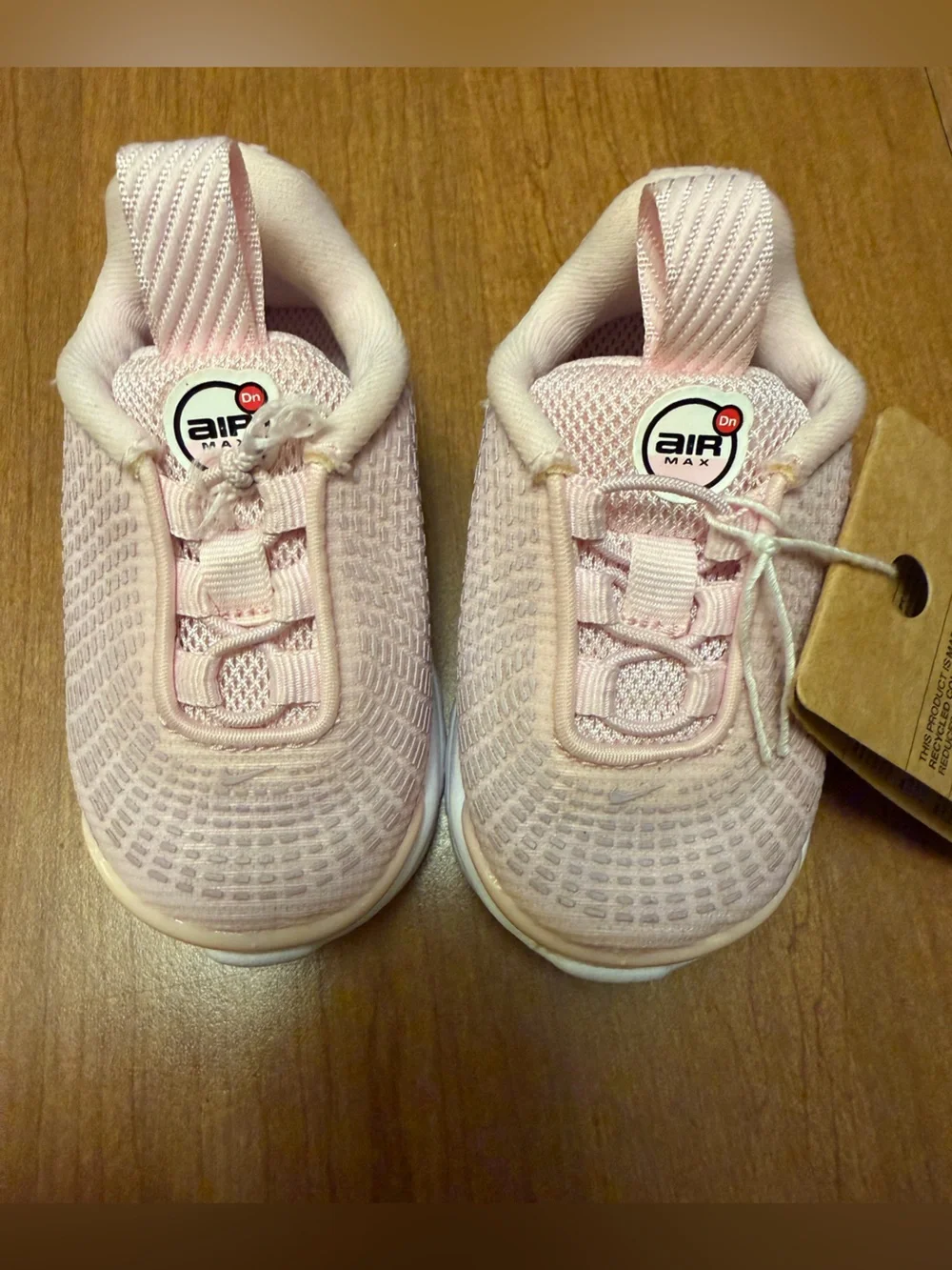 Nike Kids Light Pink Mesh Sneakers